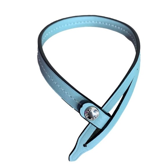 COACH Blue Wristlet Strap Replacement - Picture 1 of 3